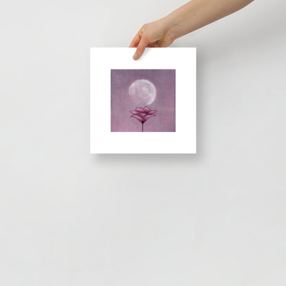 Poster: Moon flower